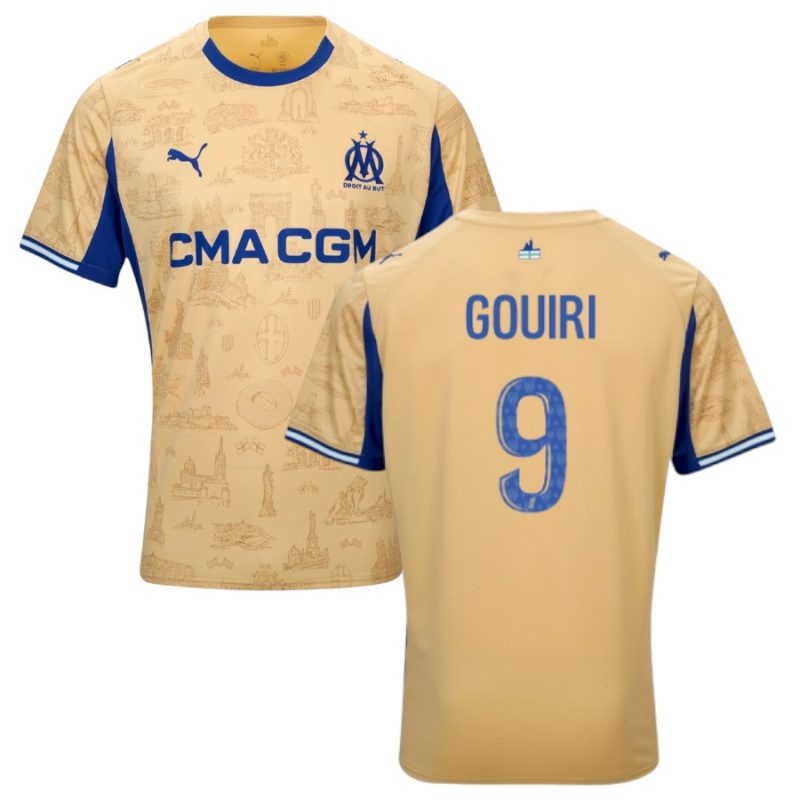Marseille Viertes Trikot 2025/26 GOUIRI
