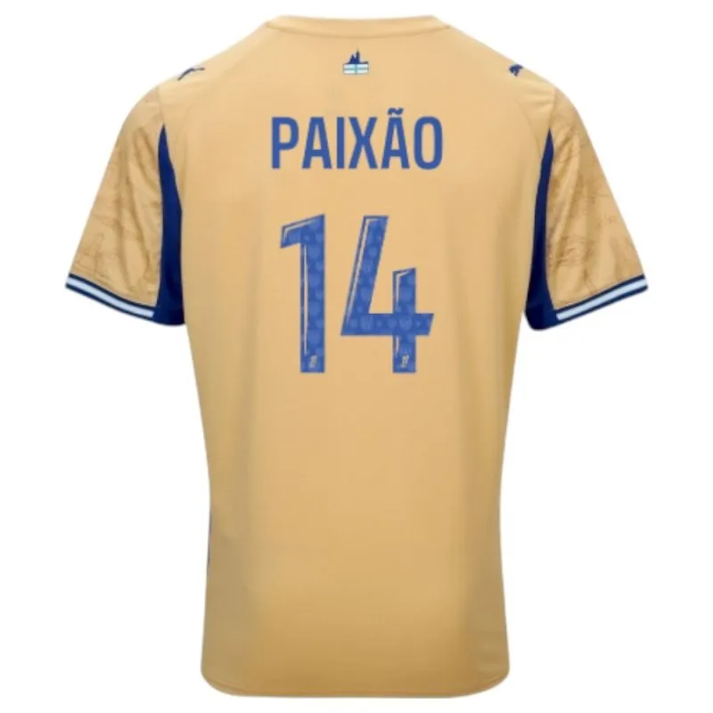 Marseille PAIXAO 2025/26 Kinder viertes Trikot Set - Beige