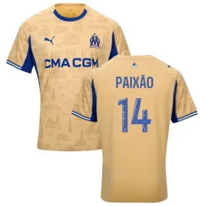 Marseille 2025/26 PAIXAO Fourth Jersey
