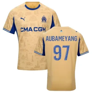 Marseille 2025/26 AUBAMEYANG Fourth Jersey