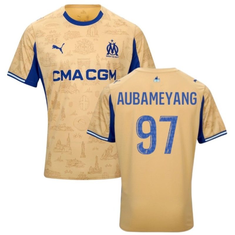 Maglia Marsiglia Quarta 25/26 AUBAMEYANG