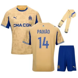 Set kit quarto bambini Marseille PAIXAO 2025/26 - Beige
