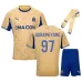 Marseille Aubameyang 2025-26 Kids Fourth Jersey Kit Set