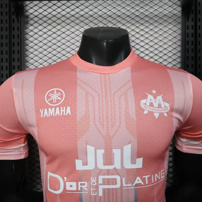 Olympique de Marsella Camiseta de Jugador Edición Especial 2025/26 - Rosa