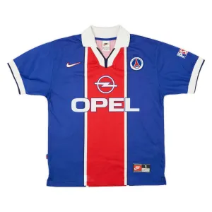 Paris Saint-Germain 1997/98 Retro-Heimtrikot - Blau/Rot