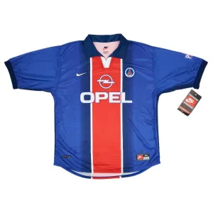 Paris Saint-Germain 1998/99 Retro-Heimtrikot - Blau/Rot
