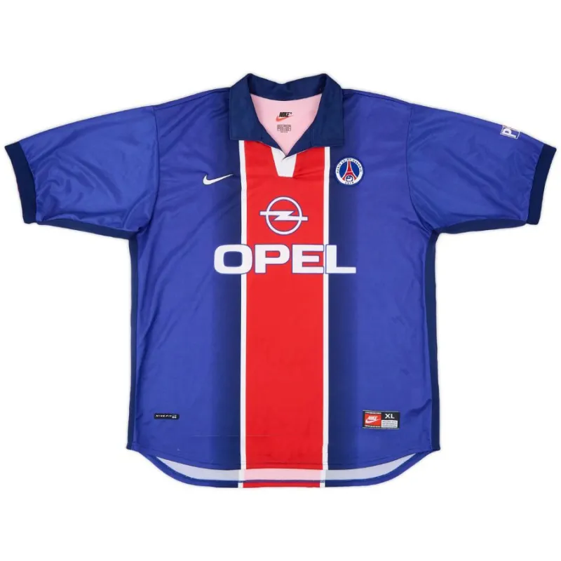 Paris Saint-Germain OKOCHA 1998/99 Maglia casalinga retrò - Blu/Rossa