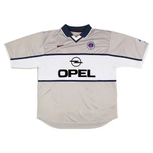 Paris Saint-Germain 2000/01 Retro-Auswärtstrikot - Grau