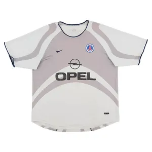 Paris Saint-Germain 2001/02 Retro-Auswärtstrikot - Grau