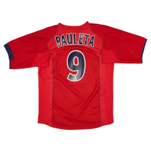 Paris Saint-Germain PAULETA 2004/05 Retro Away Jersey - Red