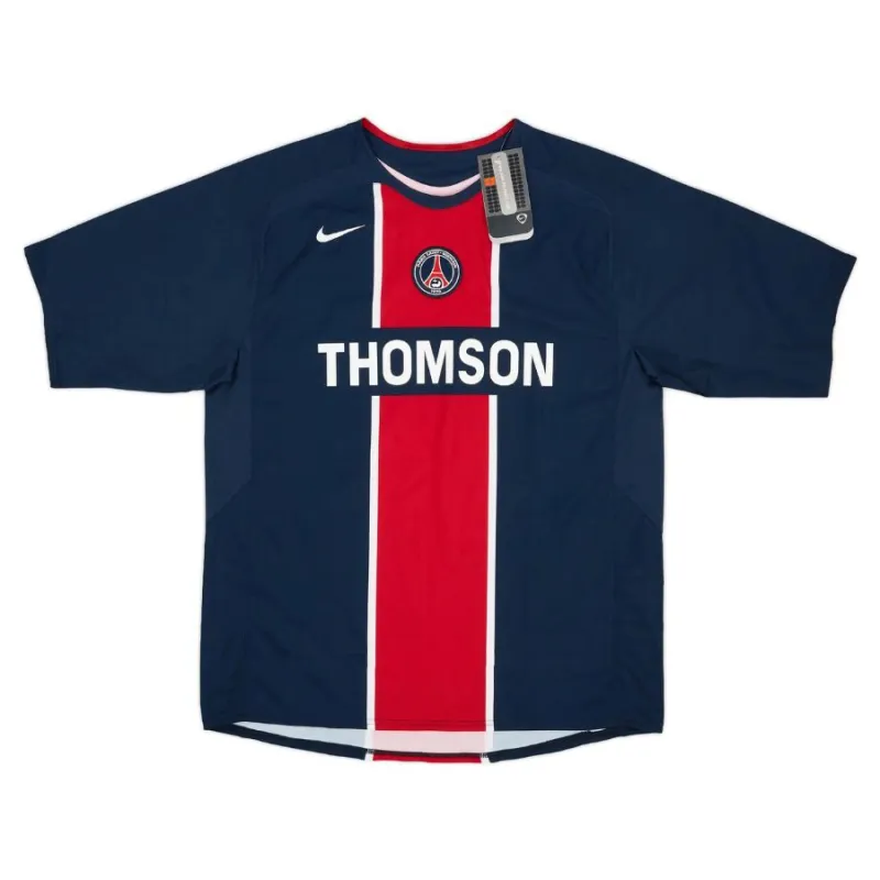 Paris Saint-Germain 2005/06 Camiseta retro local - Azul/Roja