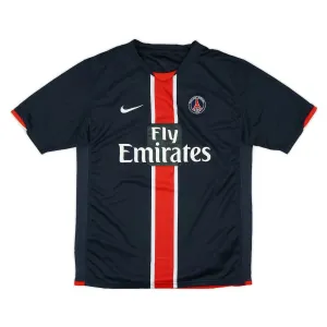 Paris Saint-Germain 2006/07 Retro-Heimtrikot - Blau/Rot
