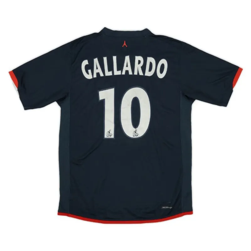 Paris Saint-Germain GALLARDO 2006/07 Maglia casalinga retrò - Blu/Rossa