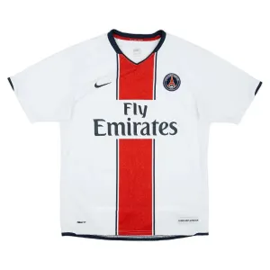 Paris Saint-Germain 2007/08 Retro-Auswärtstrikot - Weiß