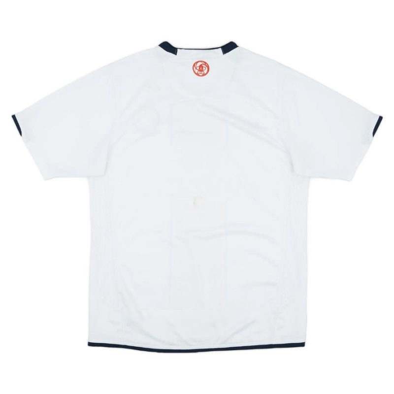 Paris Saint-Germain 2007/08 Camiseta retro visitante - Blanca
