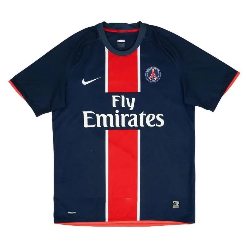 Paris Saint-Germain 2008/09 Camiseta retro local - Azul/Roja