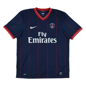 Paris Saint-Germain 2009/10 Retro-Heimtrikot - Blau/Rot