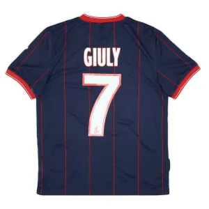 Paris Saint-Germain GIULY 2009/10 Retro Home Jersey - Blue/Red