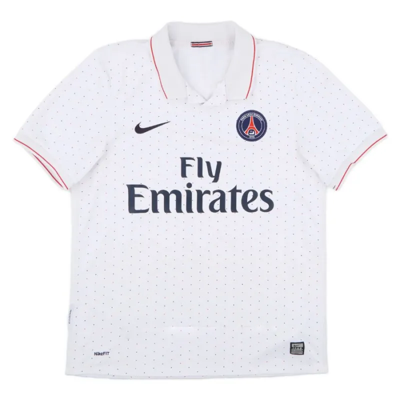Paris Saint-Germain 2009/10 Camiseta retro visitante - Blanca