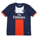 Paris Saint-Germain LUCAS 2013/14 Maglia casalinga retrò - Blu/Rossa