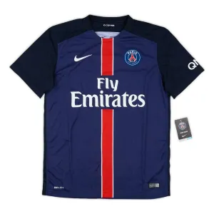 Paris Saint-Germain 2015/16 Retro-Heimtrikot - Blau
