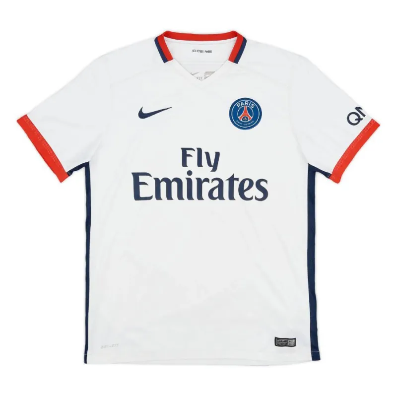 Paris Saint-Germain 2015/16 Camiseta retro visitante - Blanca
