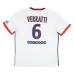 Paris Saint-Germain VERRATTI 2015/16 Maglia da trasferta retrò - Bianca