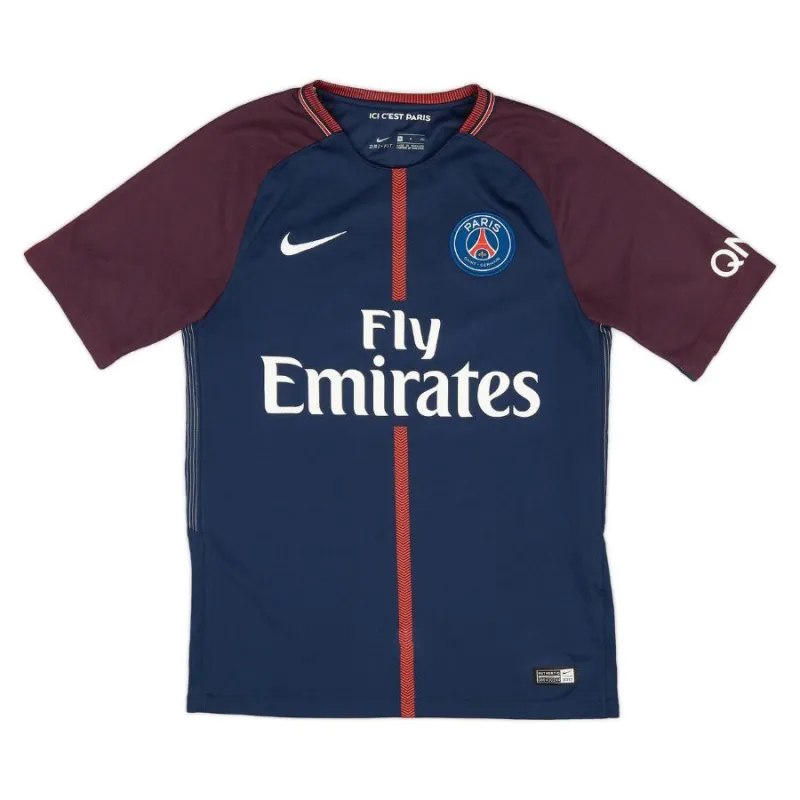 Paris Saint-Germain 2017/18 Camiseta retro local - Azul