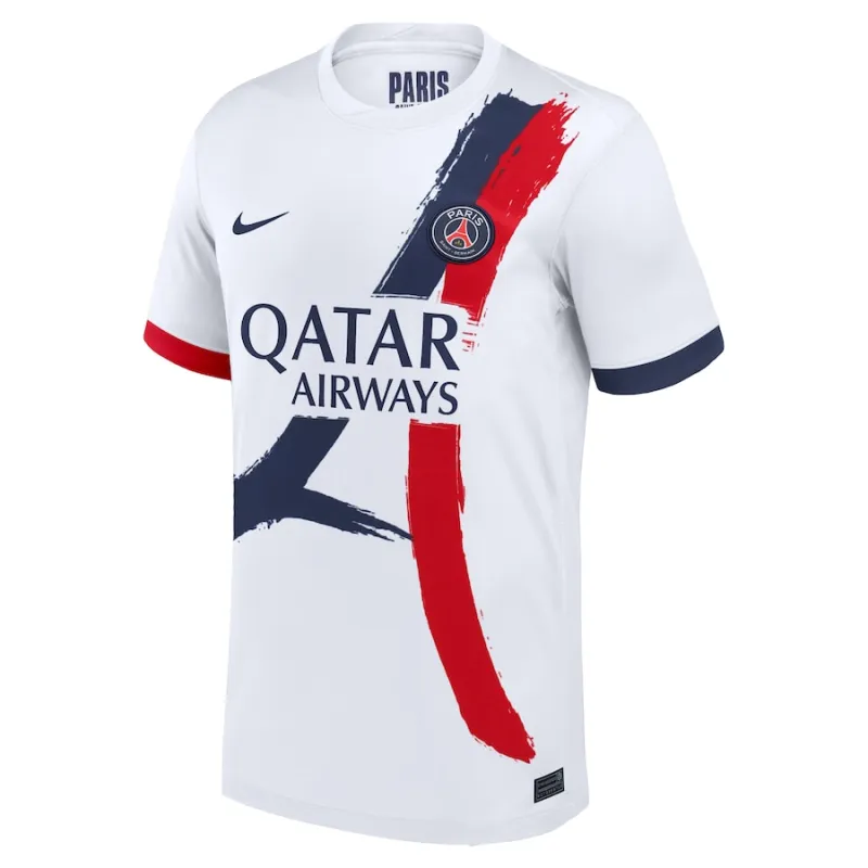 Paris Saint-Germain 2024/25 Fuera de casa - Blanco