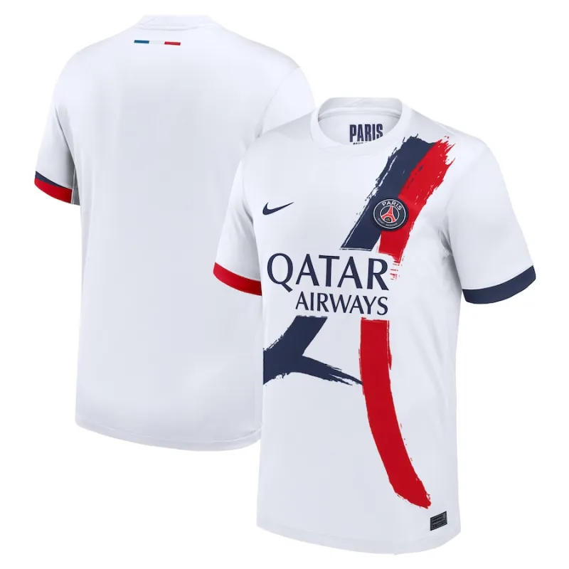 Paris Saint-Germain 2024/25 Fuera de casa - Blanco
