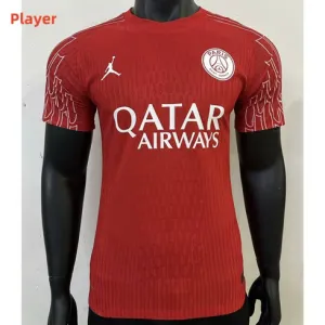 Camiseta de la versión jugador de Paris Saint-Germain 2024/25 - Roja