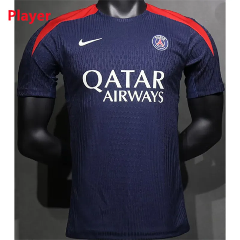 Uniforme de entrenamiento de la versión jugador de Paris Saint-Germain 2024/25 - Azul