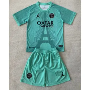 Paris Saint-Germain Kids' Jersey and Shorts 2024/25 - Green