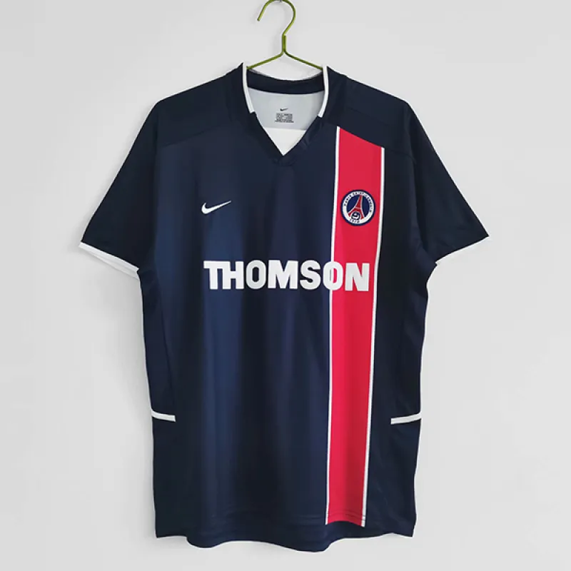 Nº10 Ronaldinho, Paris Saint - Germain Retro 2002/03 Partido en Casa - Azul