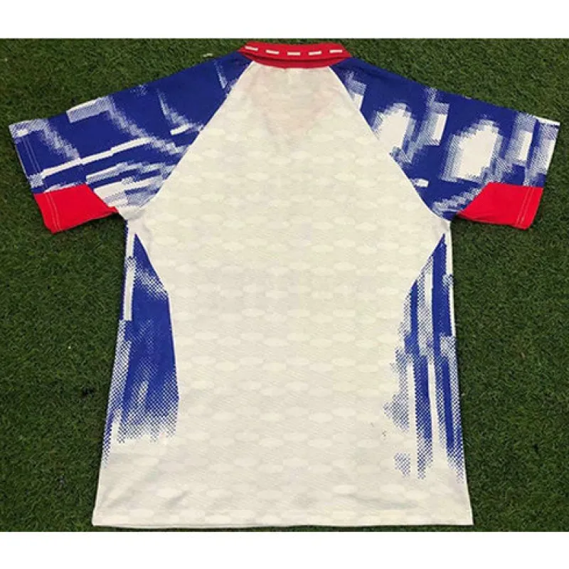 Camiseta retro de Paris Saint - Germain 1993/94 Partido de Fuera - Blanco