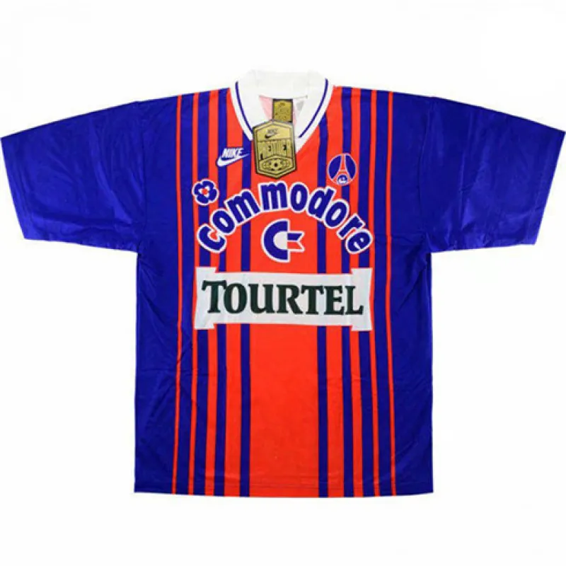 Camiseta retro de Paris Saint - Germain 1993/94 Partido en Casa - Azul