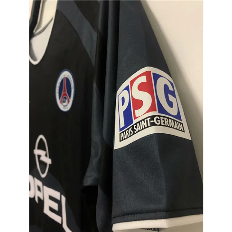 Terzo maglione retro di Paris Saint - Germain 2001 - Nero