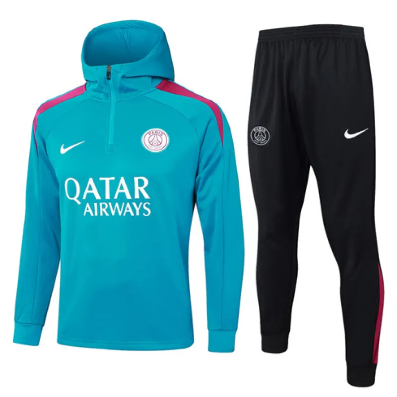 Ropa deportiva de sudadera con capucha de Paris Saint - Germain 2024/25 - Azul