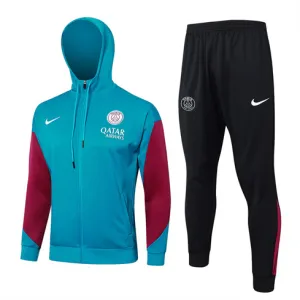Veste de sport à capuche de Paris Saint - Germain 2024/25 - Bleu