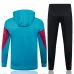 Paris Saint - Germain Kapuzen Sportjacke 2024/25 - Blau