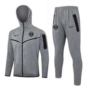 Veste de sport à capuche de Paris Saint - Germain 2024/25 - Gris