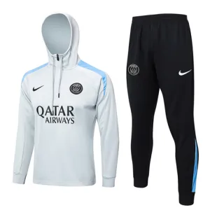Ropa deportiva con capucha de Paris Saint - Germain 2024/25 - Gris claro