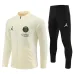 Veste de sport de Paris Saint - Germain 2024/25 - Crème