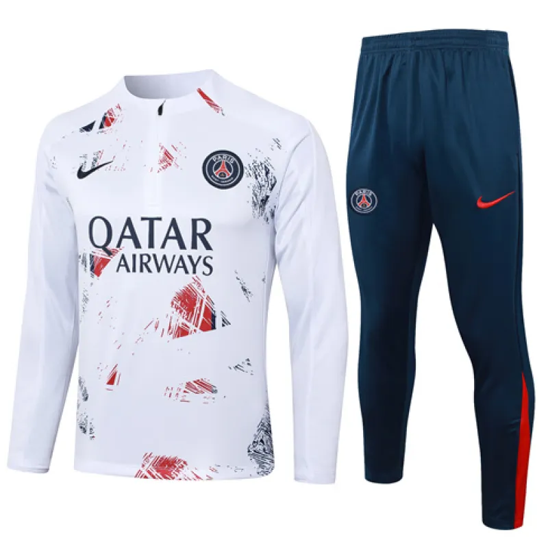 Vêtements de sport pour enfants de Paris Saint-Germain 2024/25 - Blanc