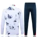 Paris Saint-Germain children's sports jacket 2024/25 - White