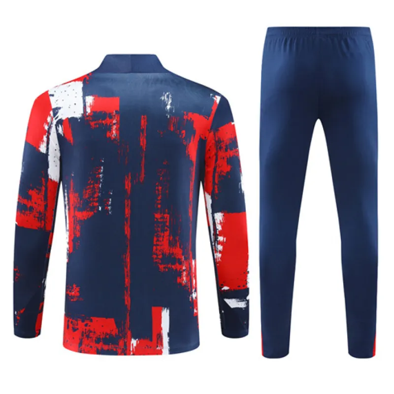 Vêtements de sport imprimés pour enfants de Paris Saint-Germain 2024/25 - Rouge