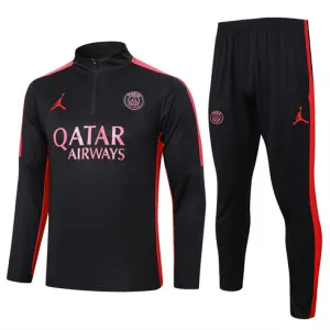 Ropa deportiva para niños de Paris Saint-Germain 2024/25 - Negro