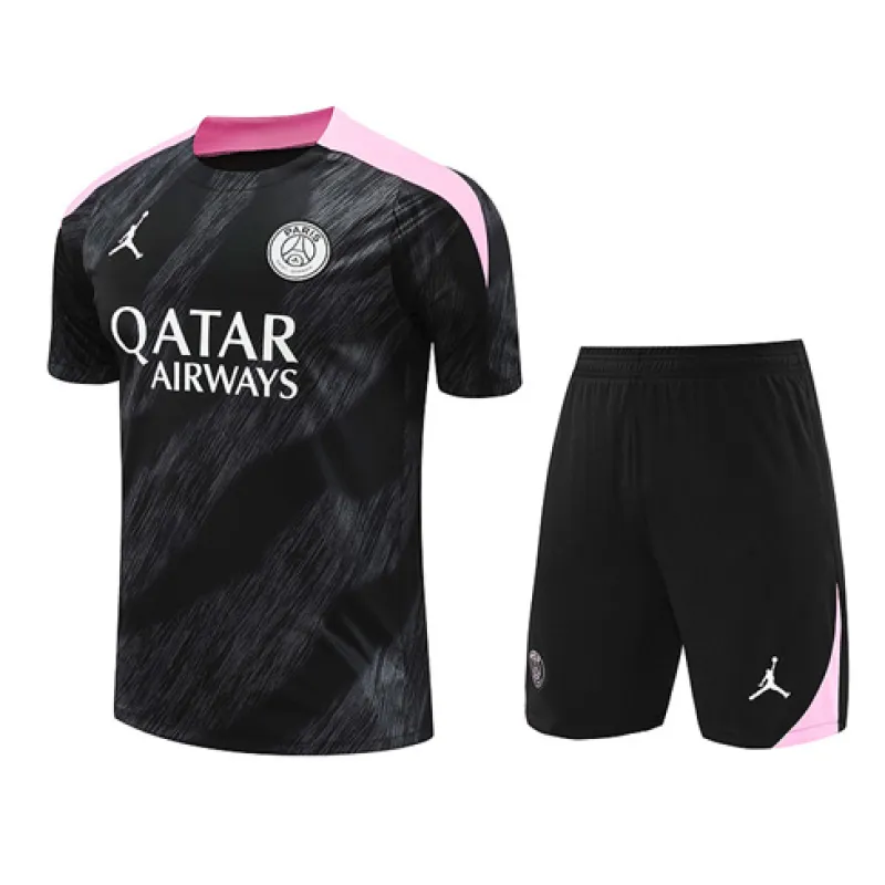 Paris Saint-Germain Trainingstrikot + Shorts 2024/25 - Schwarz