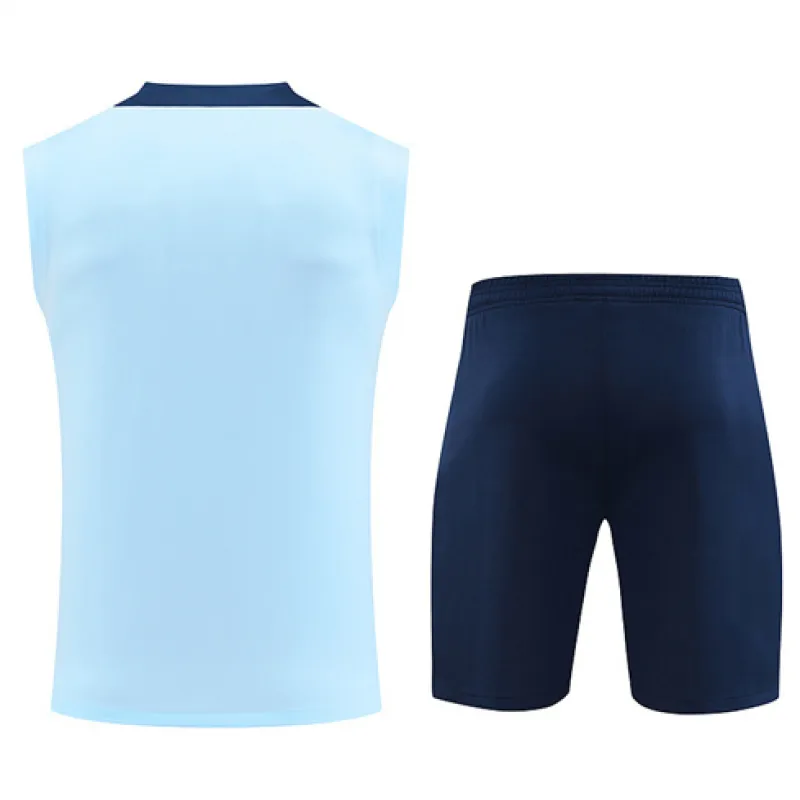 Paris Saint-Germain Shorts- und Weste-Set 2024/25 - Blau