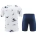 Paris Saint-Germain training jersey + shorts 2024/25 - White
